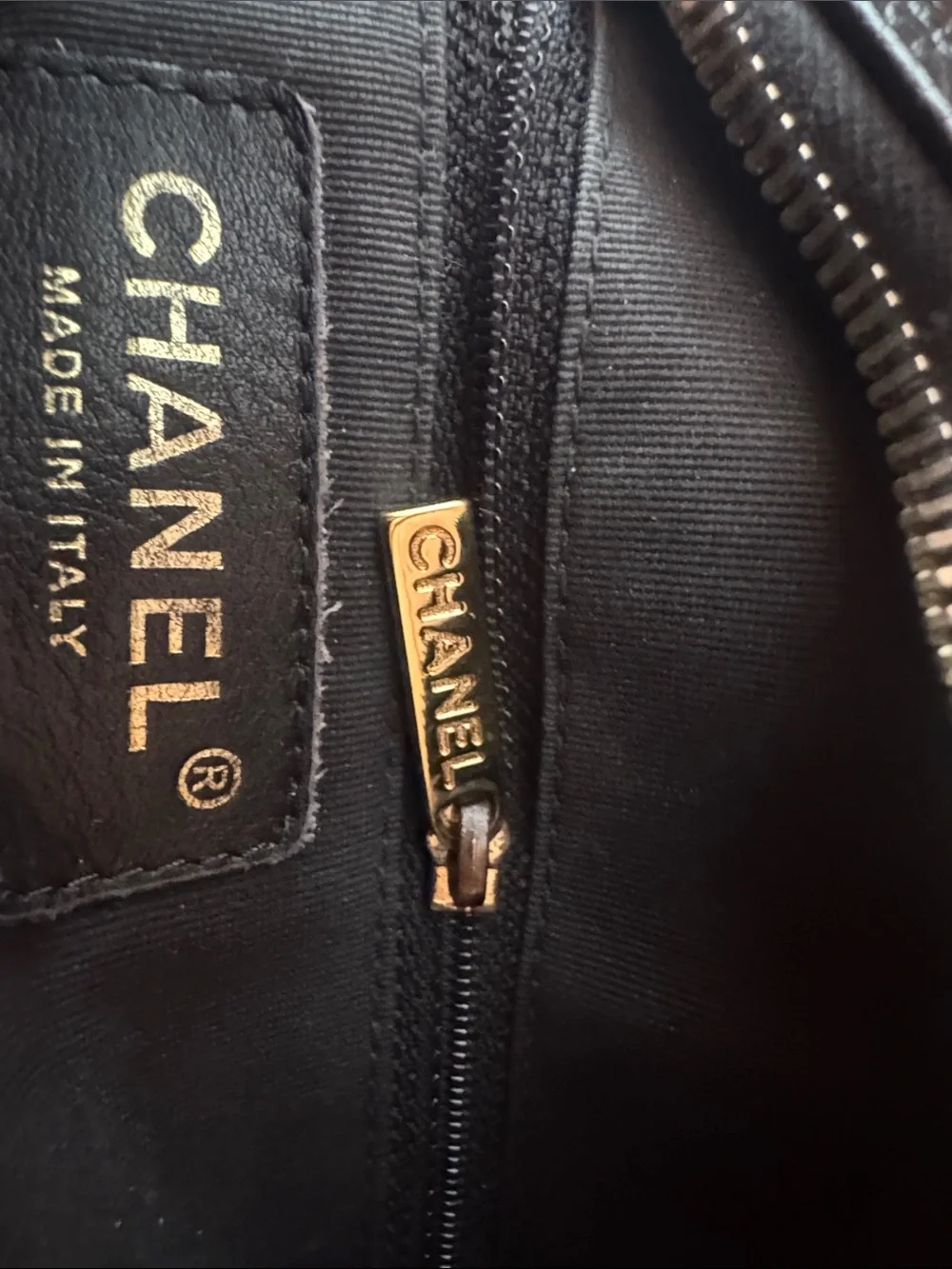 CHANEL Black Quilted Caviar Leather Top-Handle Satchel